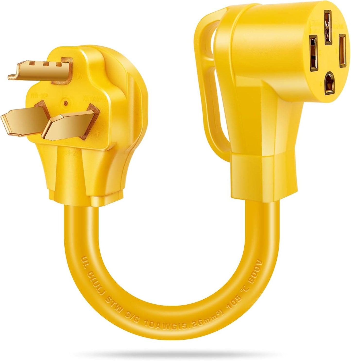 NEMA 10-30P to 14-50R EV Charger Adapter: Tesla Level 2