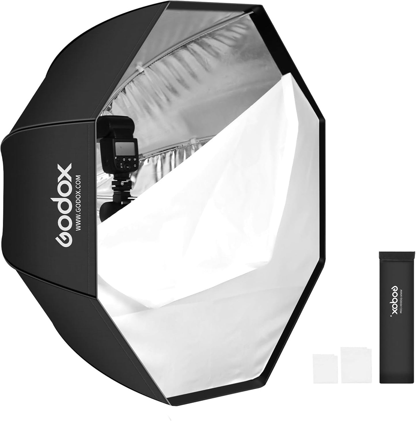 Godox 47.3in Octagon Umbrella SoftBox for Studio Photography