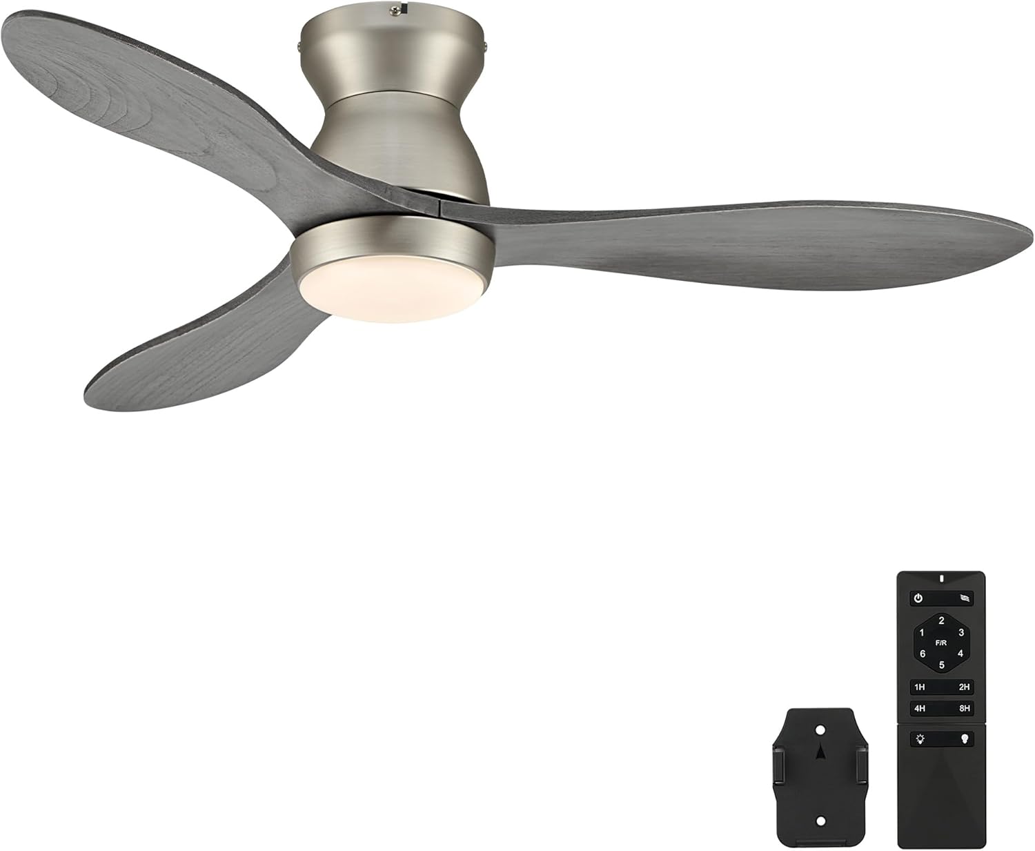 VONLUCE 42 Inch Ceiling Fan with Lights and Remote Control