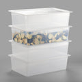 Full-Size 6in Deep Food Pan 4-Pack - Stackable Commercial