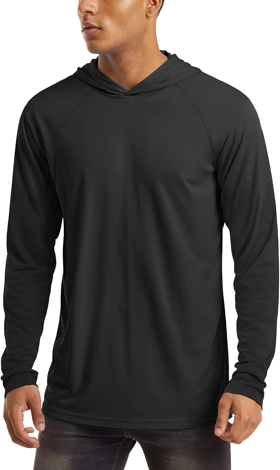 MAGCOMSEN Men's Hooded UPF 50+ Sun Protection T Shirts