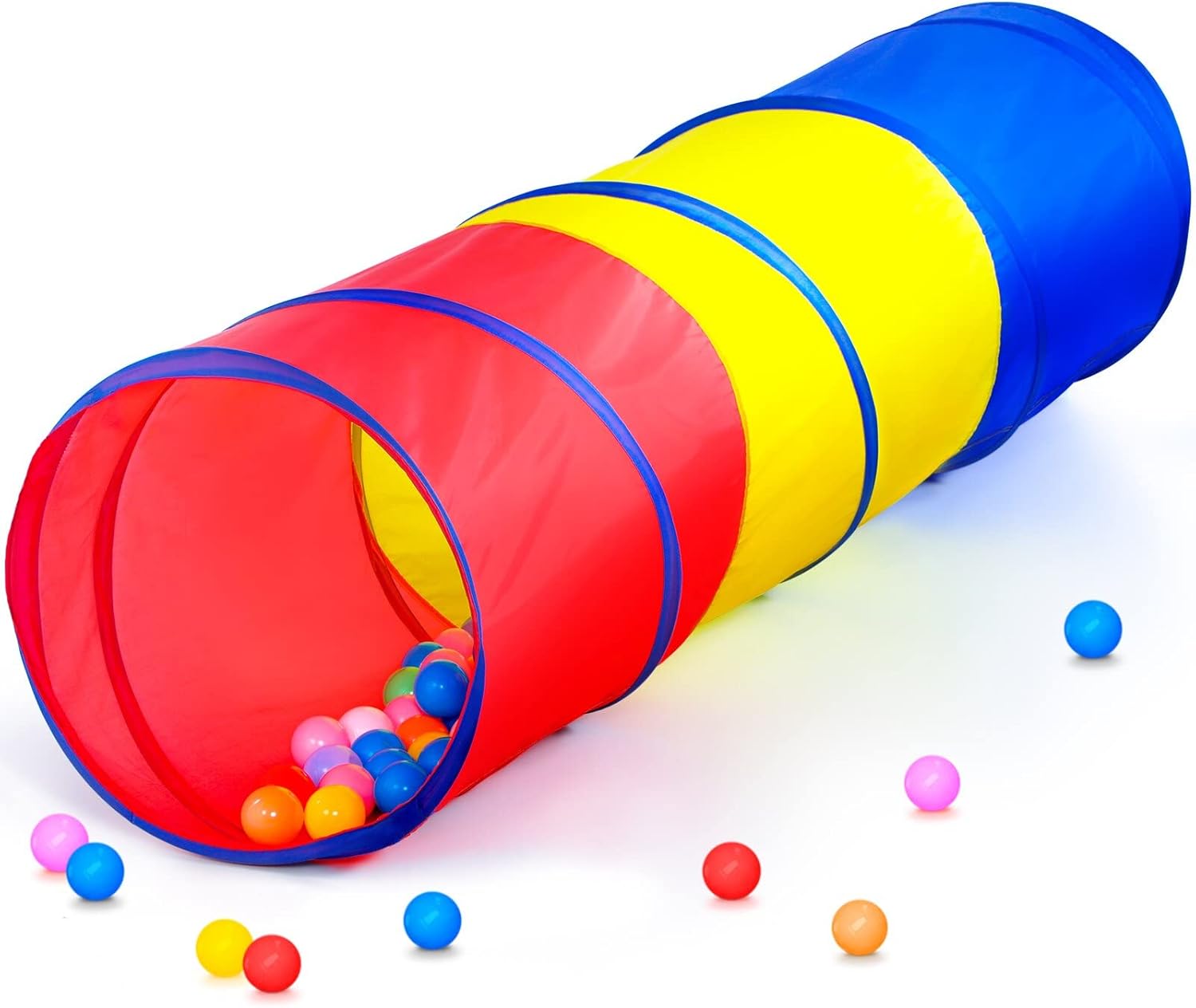 Interactive Play Tunnel Tent: Fun for Kids & Pets!