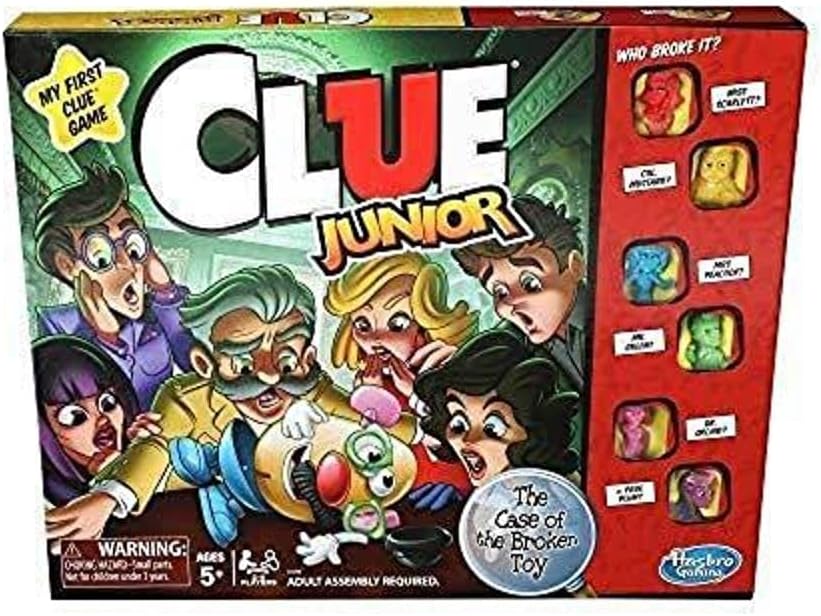 Clue Junior Board Game: Solve the Mystery with Hasbro