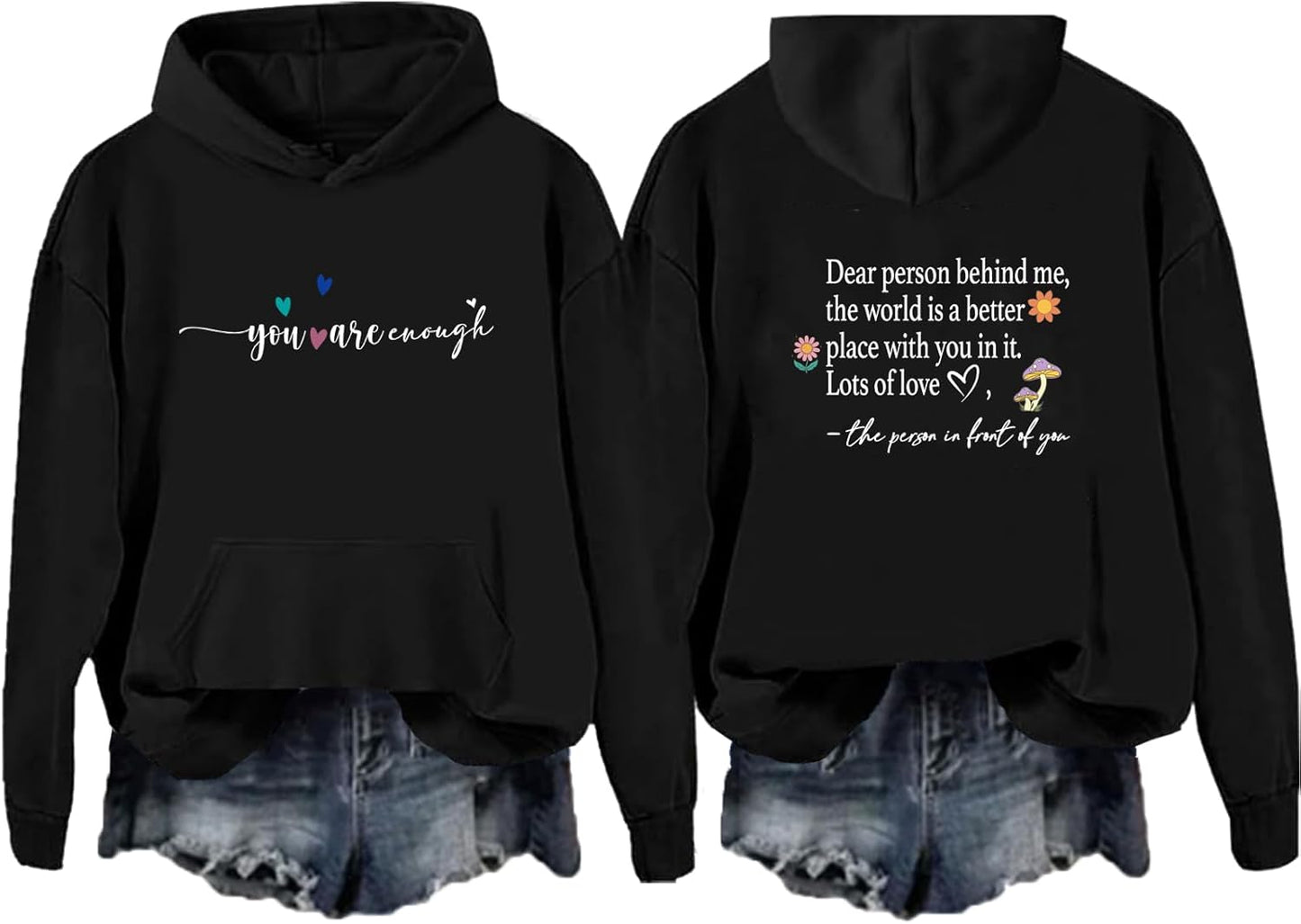 You Are Enough Hoodie