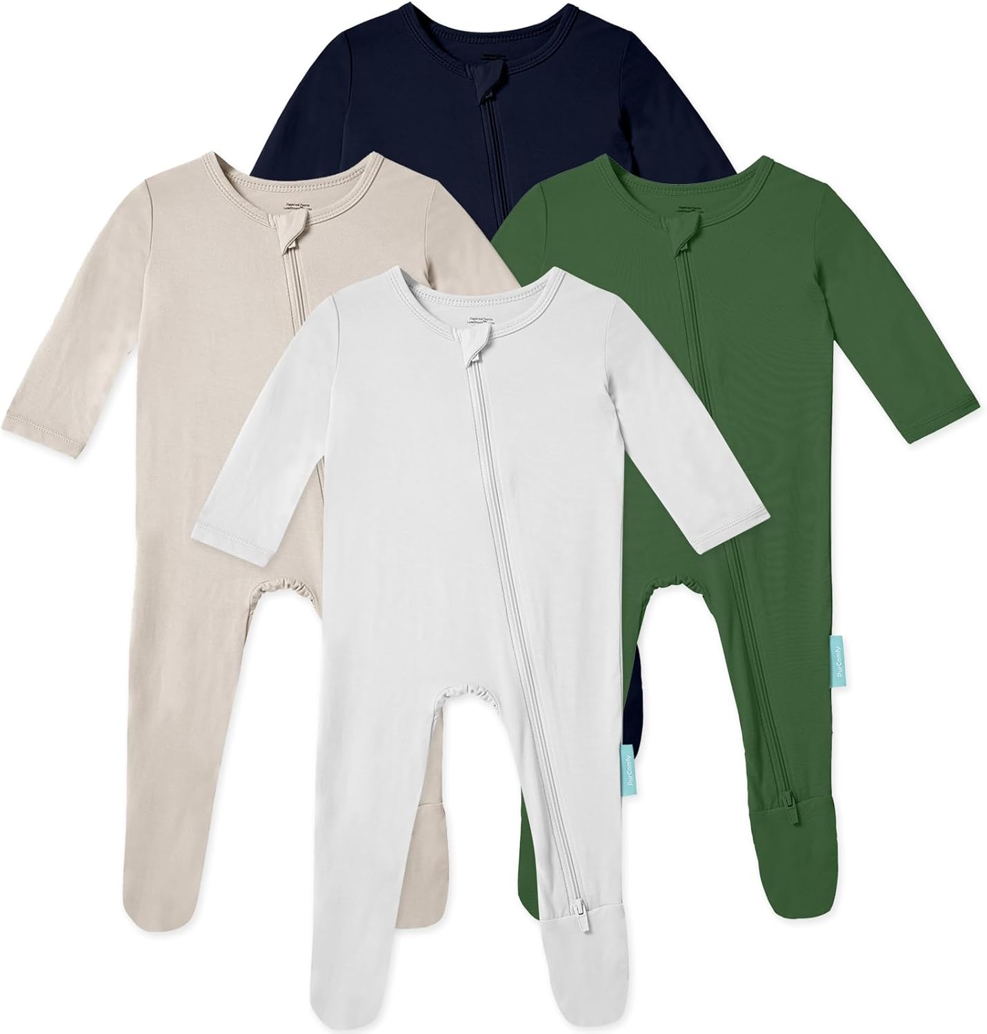 Baby Zipper Footie Pajamas for Comfort and Stability in Sleep