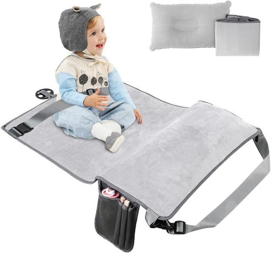 Inflatable Toddler Airplane Bed - Comfy Travel Sleep Aid