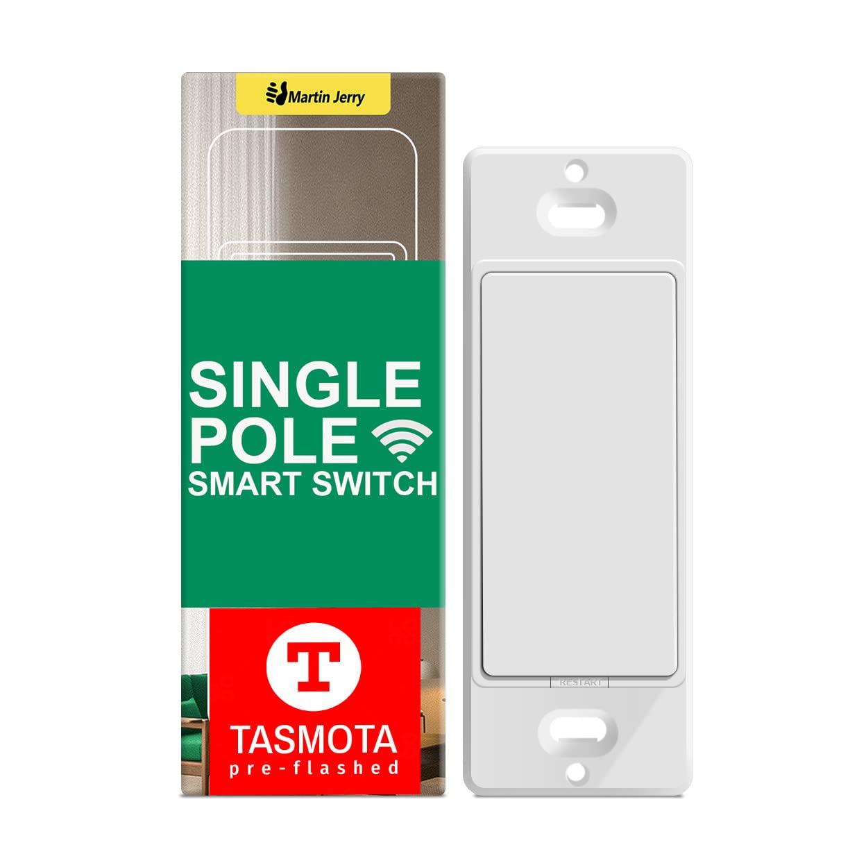 Martin Jerry TASMOTA Smart Switch | Home Assistant Compatible