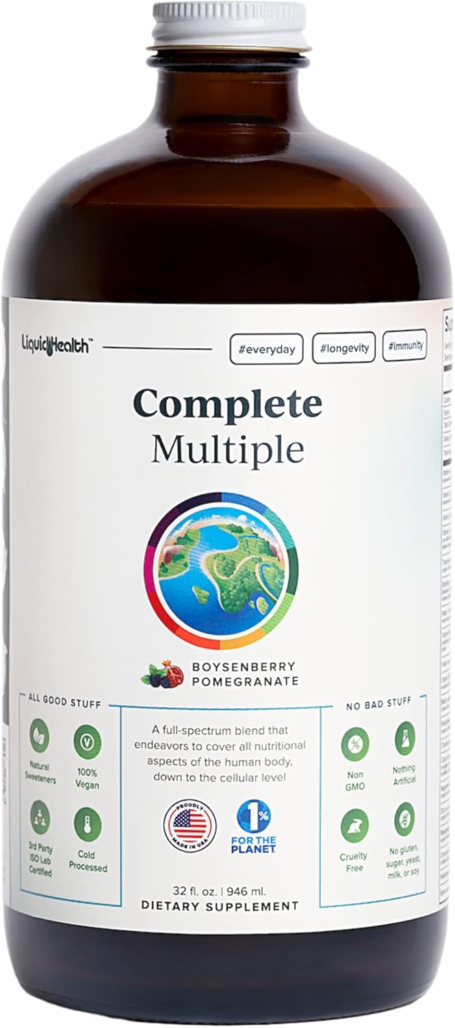 LIQUIDHEALTH Complete Multiple Liquid Multivitamin for Adults