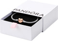PANDORA Moments Heart Clasp Snake Chain Bracelet - Versatile Charm