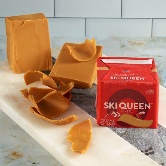 12-Pack Authentic Gjetost Norwegian Cheese, 8.8oz