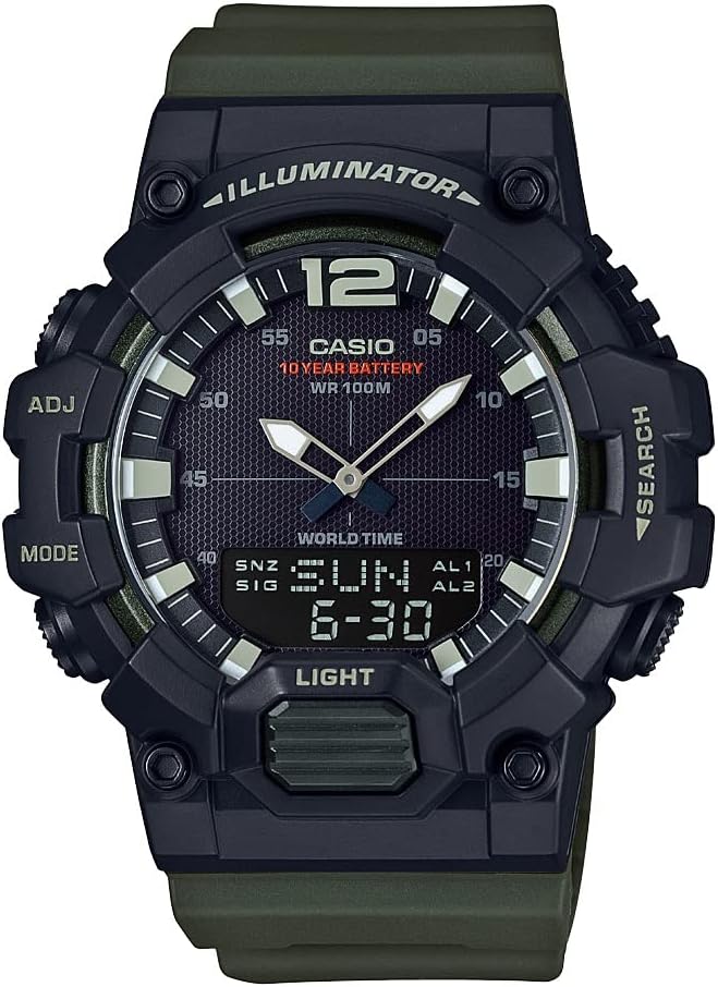 Casio Classic Analog-Digital Black Watch: Timeless Style