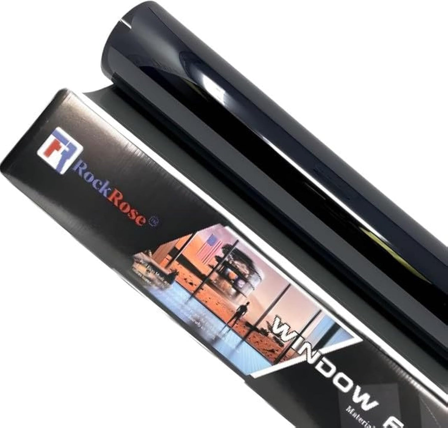RockRose 1% Premium Carbon Car Window Tint Film for Privacy