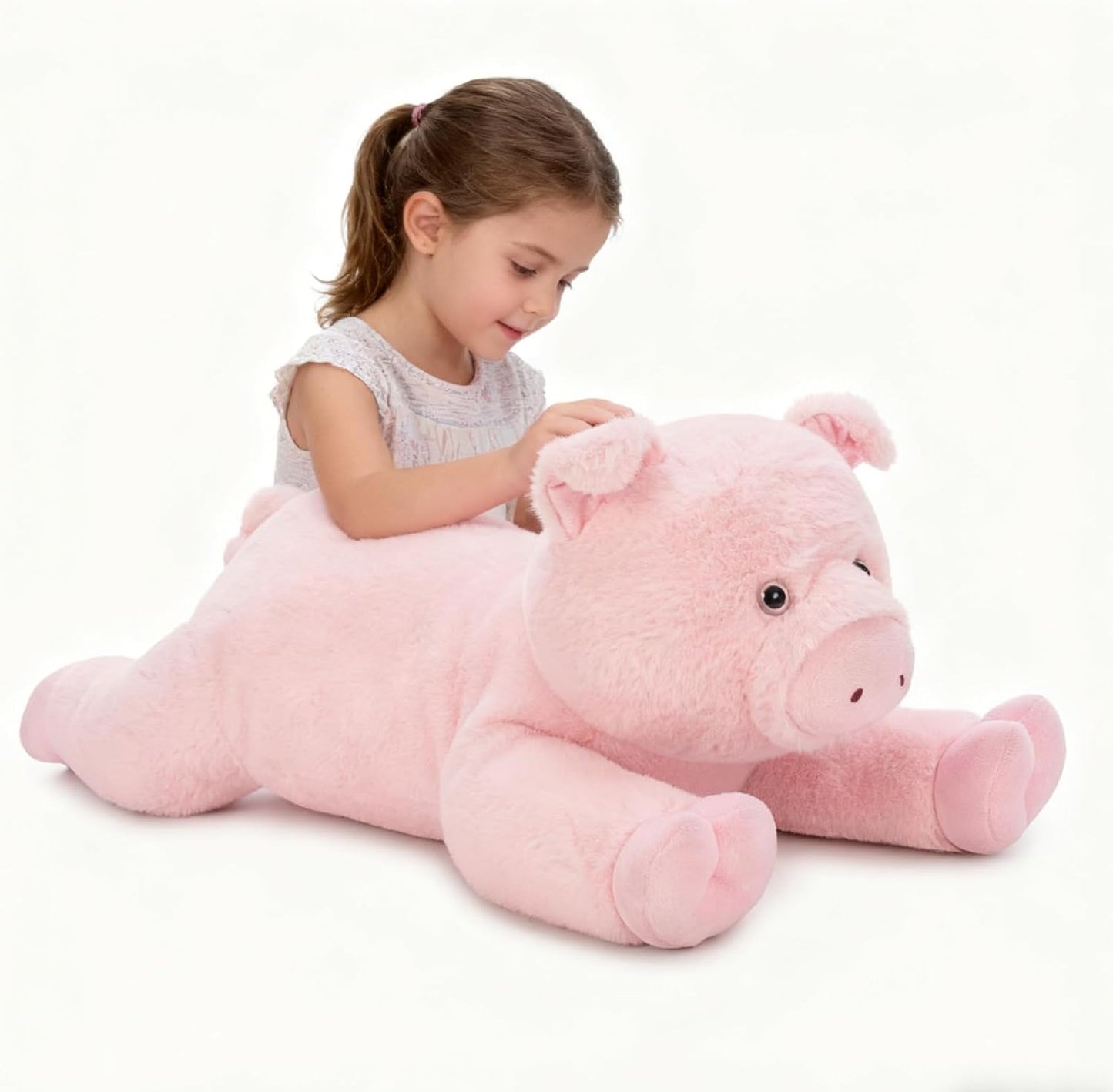 MaoGoLan Giant Pig Stuffed Animal Plush Toy for Kids and Adults