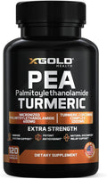 Palmitoylethanolamide 600mg + Turmeric Curcumin 1000mg - Relief Blend