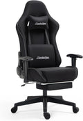Premium Gaming Chair with Massage & Footrest - Mondschein