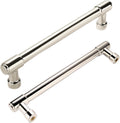 Khtumeware 5 in Polished Nickel Cabinet Pulls 10 Pack - Durable