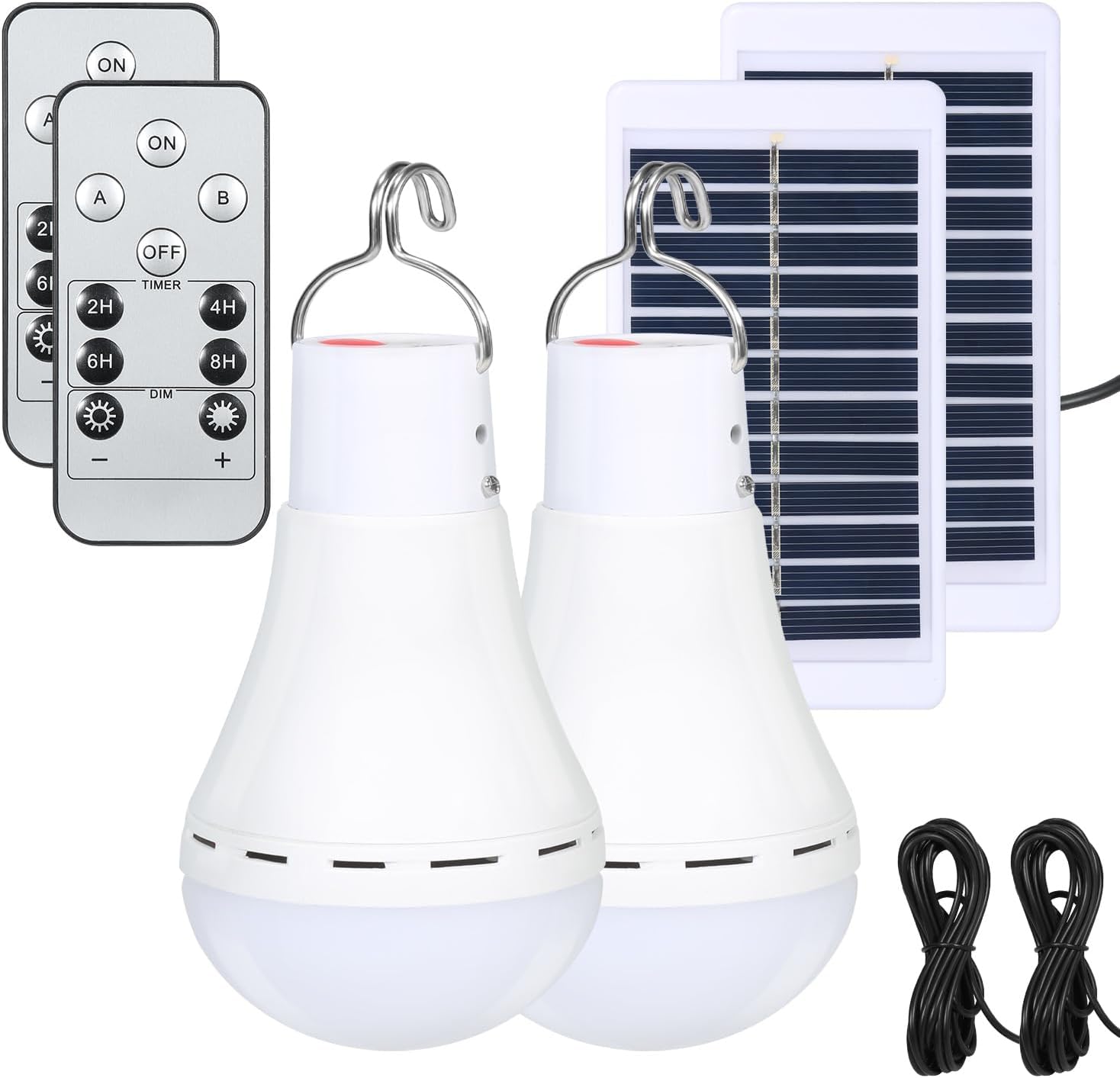 SZJUNXIAO Solar Chicken Coop Light: Timer, 4 Modes, USB Recharge, Waterproof