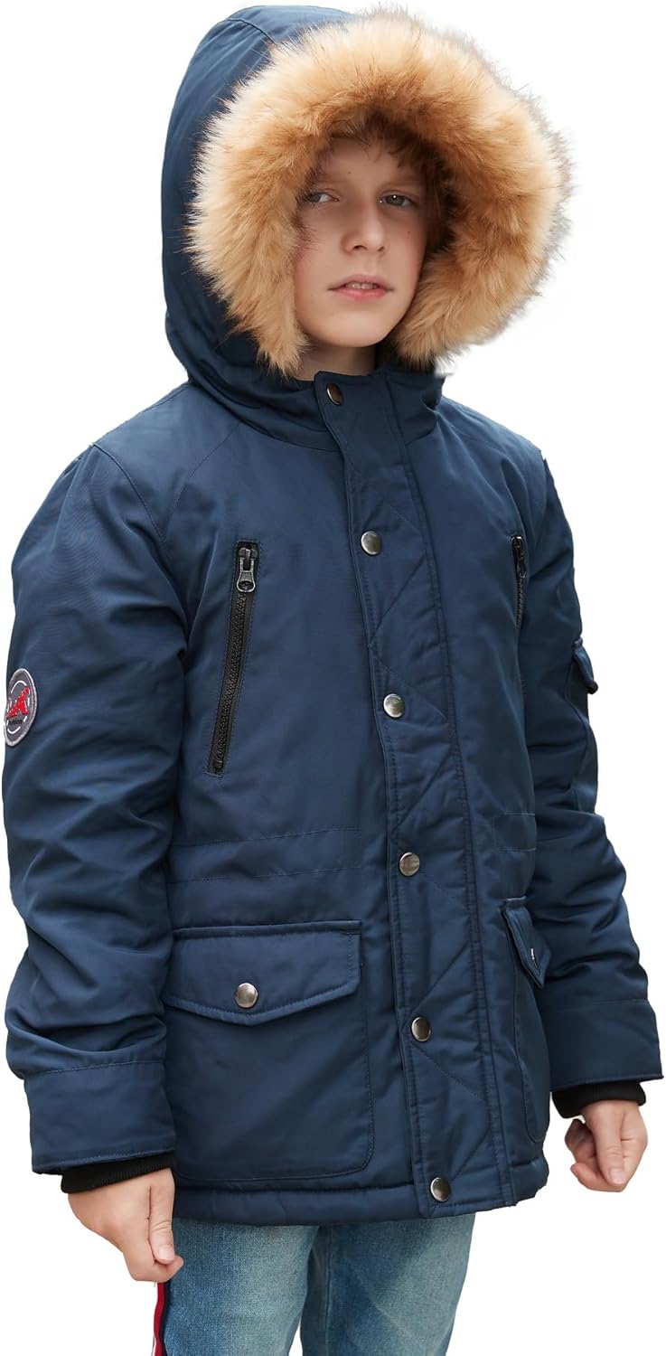 MGWDT Boy's Winter Coats Puffer Jackets for Cold Weather
