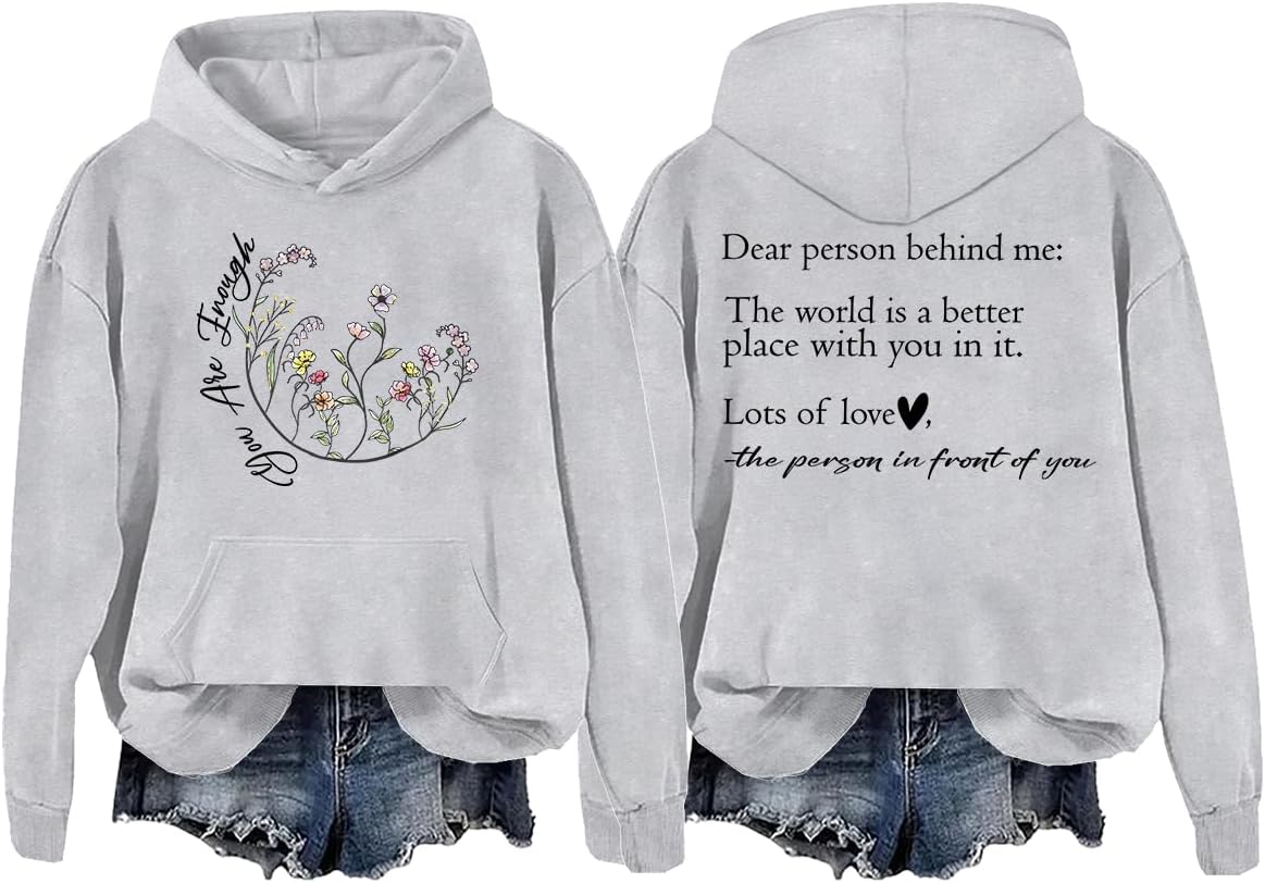 You Are Enough Reversible Sweatshirt