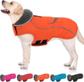 SUNFURA Dog Coat Large - Reflective Warm Winter Jacket for Big Dogs