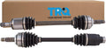 Front Driver and Passenger CV Axle Shaft Assembly Set Compatible