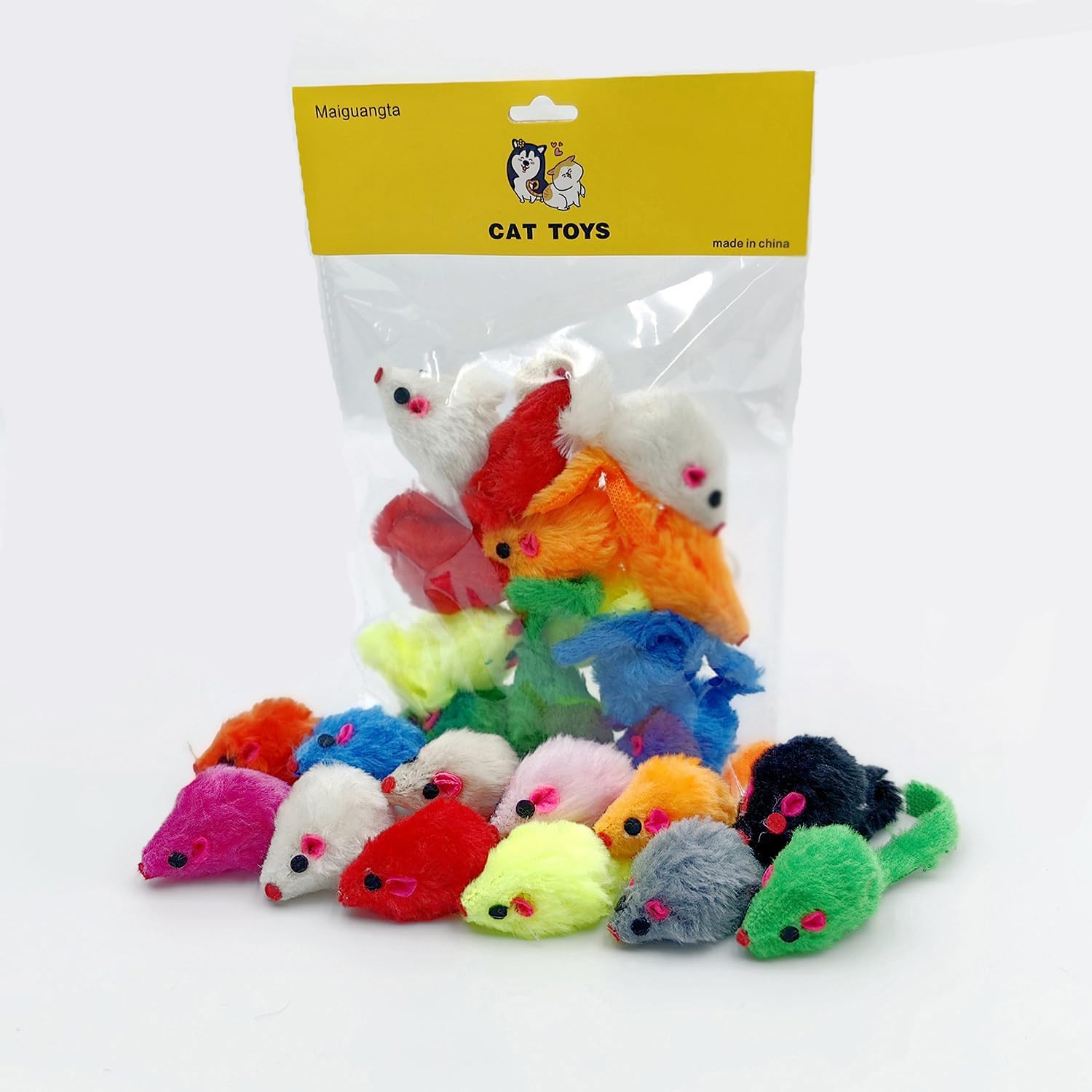 Interactive Catnip Toy Set for Indoor Cats - 12PCS Maiguangta - Perfect for Kittens!