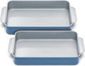 9x13 Rectangle Baking Pan Duo - Slate Non-Toxic Ceramic Coating