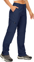 Women's Convertible Hiking Pants with UPF 50+ - Zip Off Capri