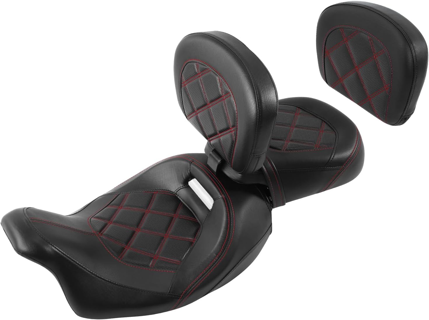 XFMT Motorcycle Low-Profile Two Up Rider Passenger Seat Review