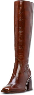 MUCCCUTE Knee High Boots for Women with Chunky Block Heels