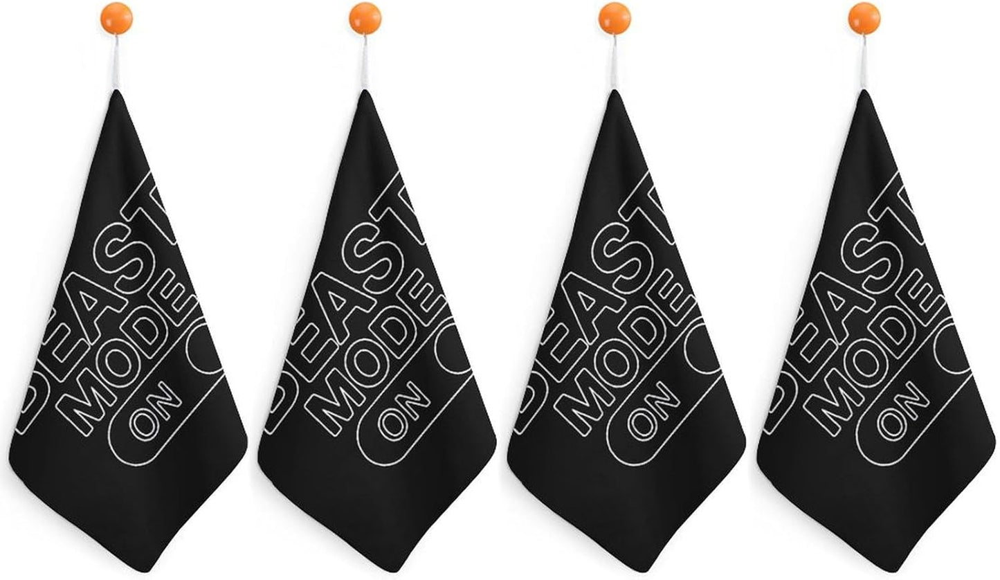 Ultra-Absorbent Hanging Hand Towels 4PCS ~ Zenladen423