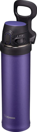 Flip-and-Go Stainless Mug 16-Ounce - Portable Heat & Cold Retention