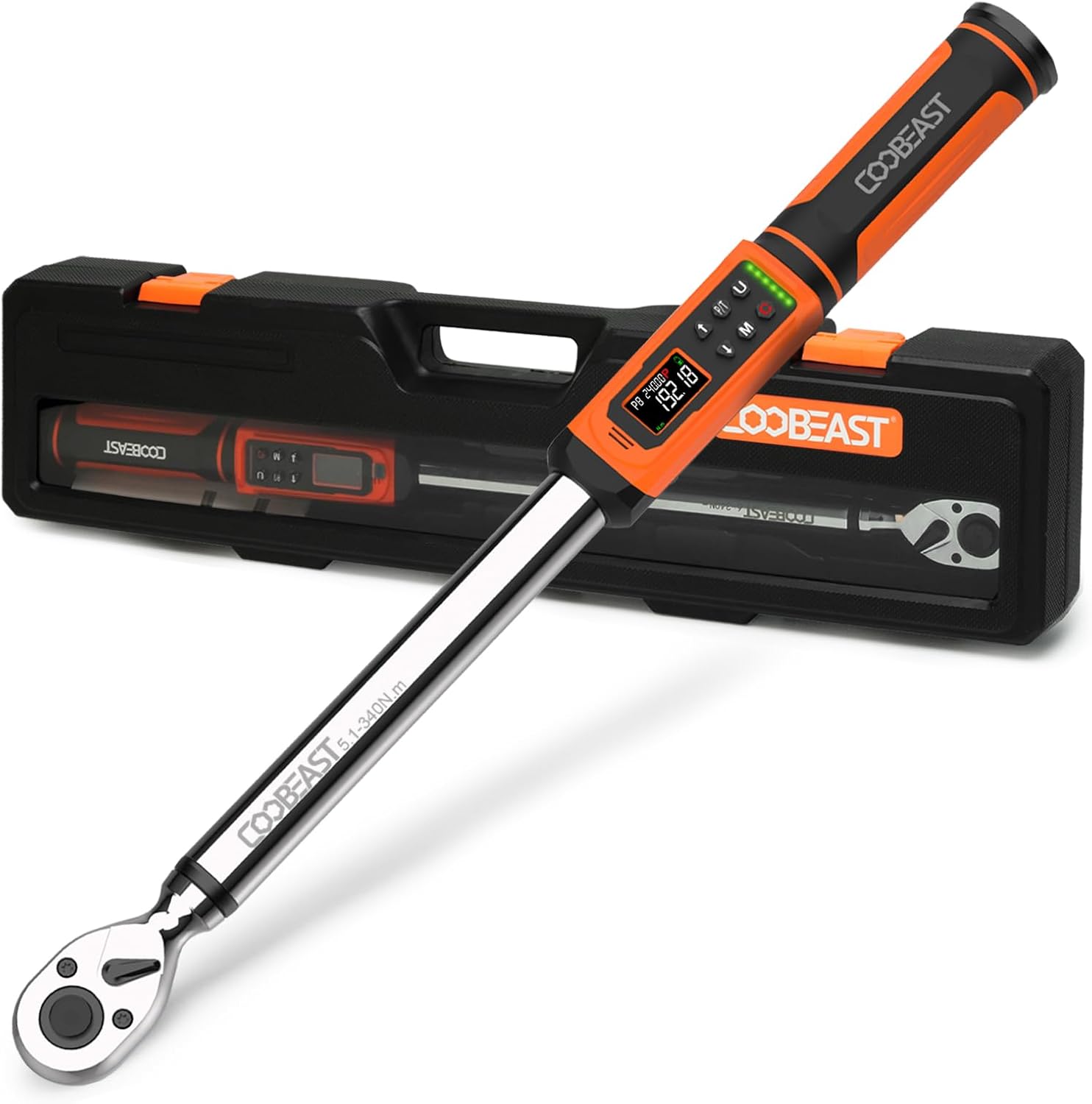 Digital Torque Wrench 1/2 Drive with High Accuracy and Features