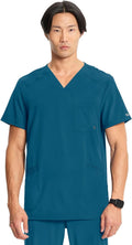 Cherokee Infinity V-Neck Men's Scrub Top with Rib Knit (Style JS31)