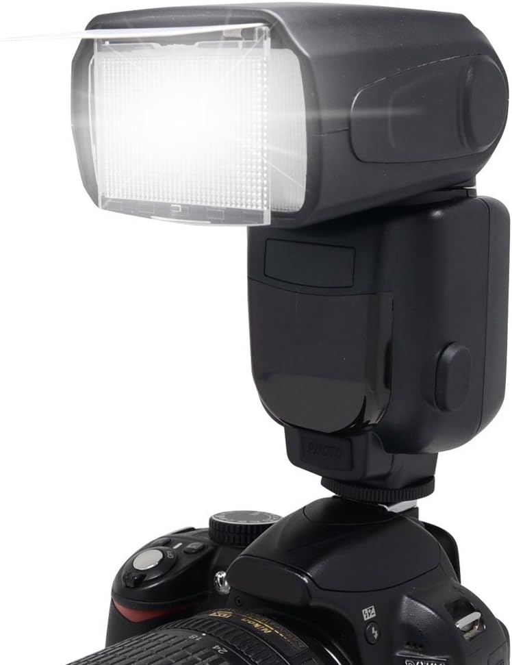 High Powered Bounce & Swivel Head Flash for Panasonic LUMIX