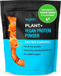 Plant+ Vegan Protein Powder Salted Caramel - Clean Rice & Pea Blend