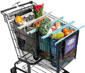 Lotus Earth Tone Trolley Reusable Shopping Bags 4-Pack - Organized