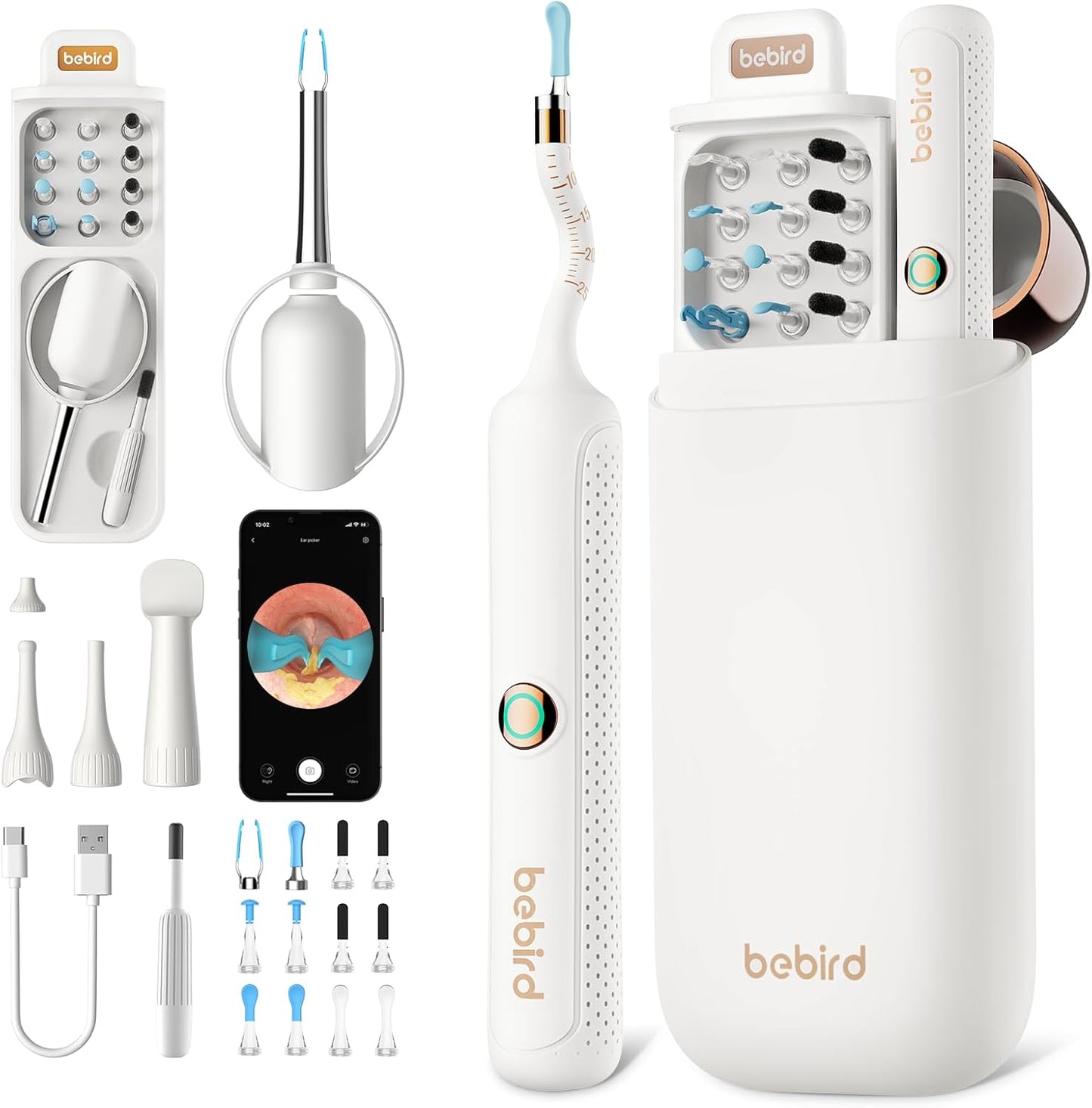 Bebird Earsight Plus R37R Ear Cleaning Camera for All Ages