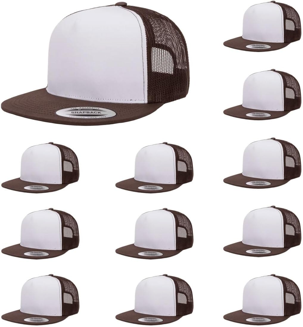 Yupoong 5-Panel Classic Trucker Cap for Ultimate Comfort