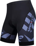 Elite Cycling Shorts for Men - Padded Bicycle Riding Pants