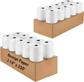 Coopaty Thermal Receipt Paper Rolls 3 1/8 x 230 - 20-Pack reliable