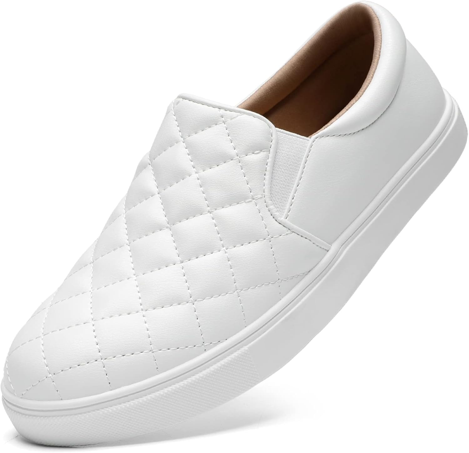 STQ Loafers for Women: Comfortable Memory Foam Slip On Sneakers