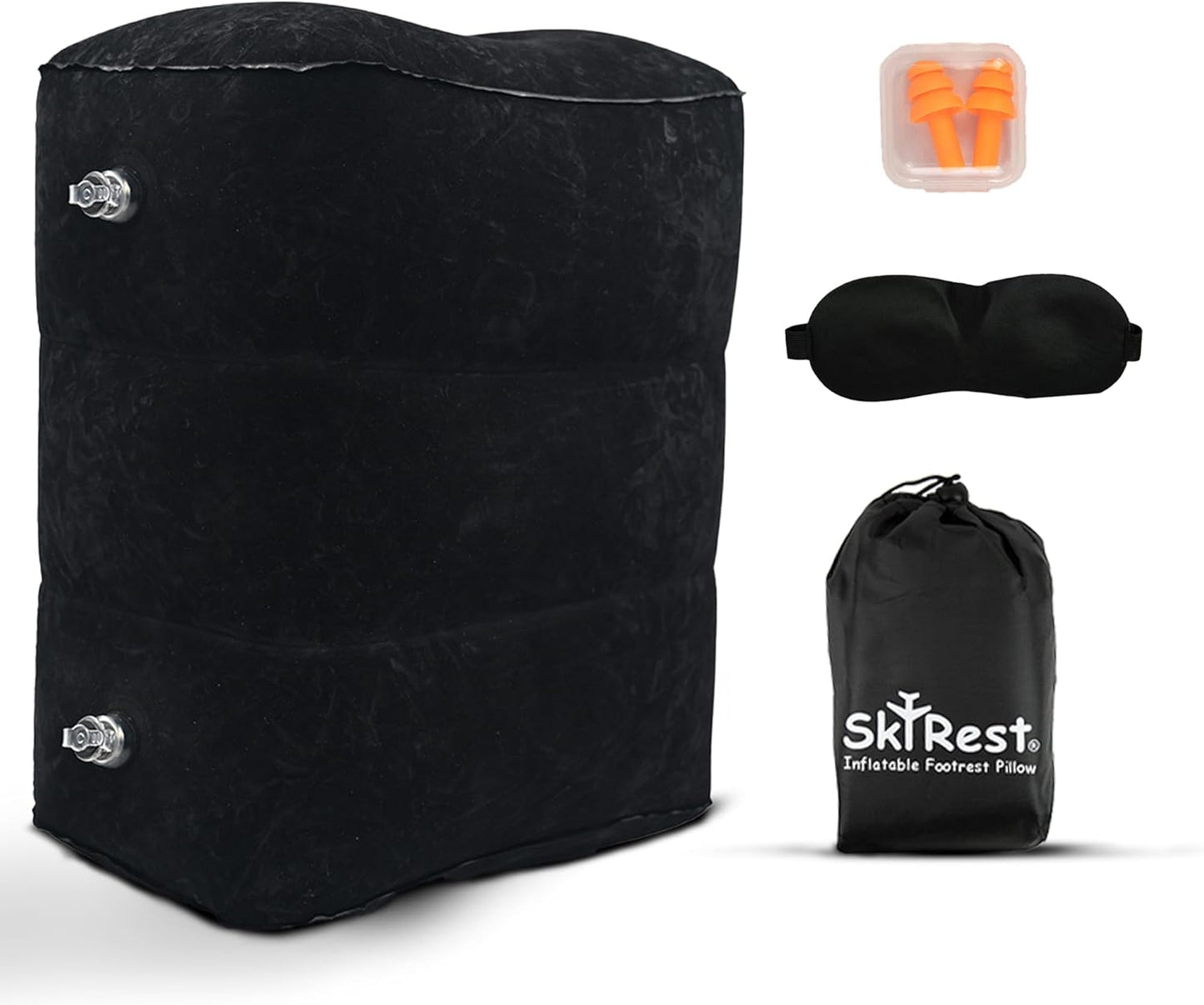 Skyrest Inflatable Foot Rest - Ultimate Comfort for Travel