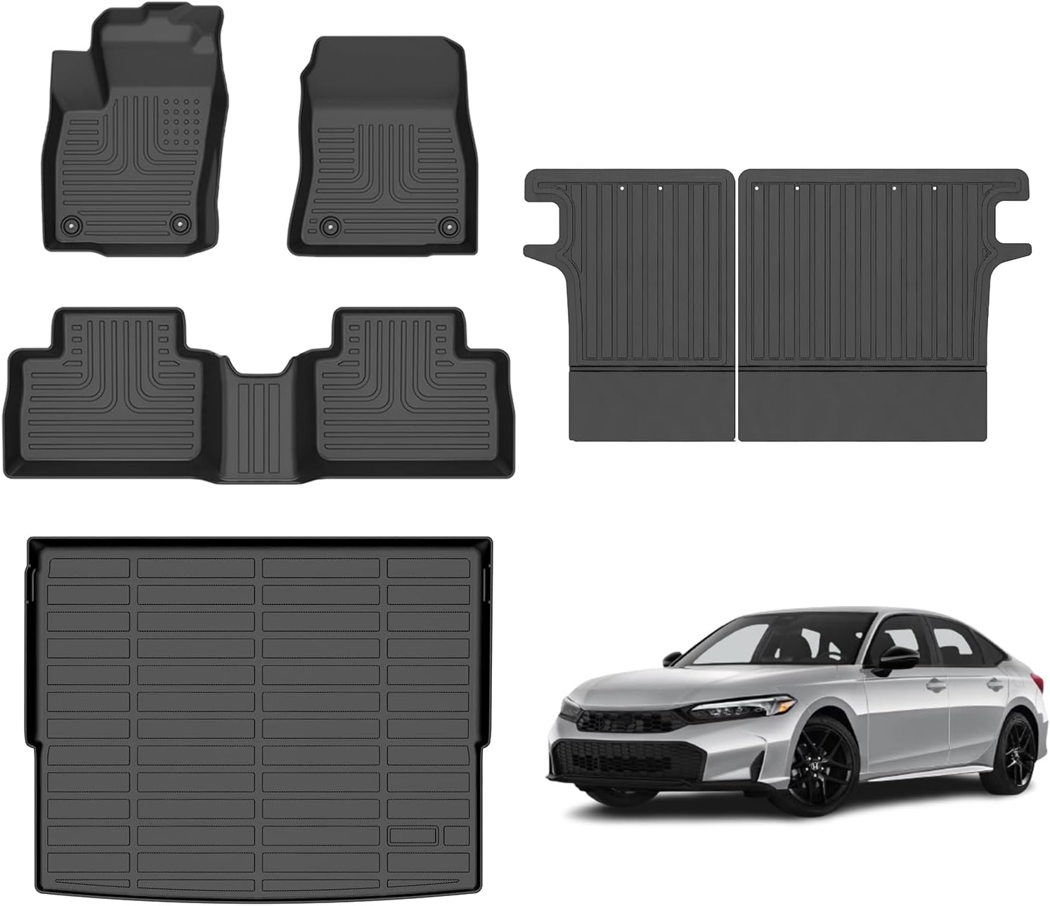 Floor Mats & Cargo Liner Set for 2025 Nissan Kicks SV/SR