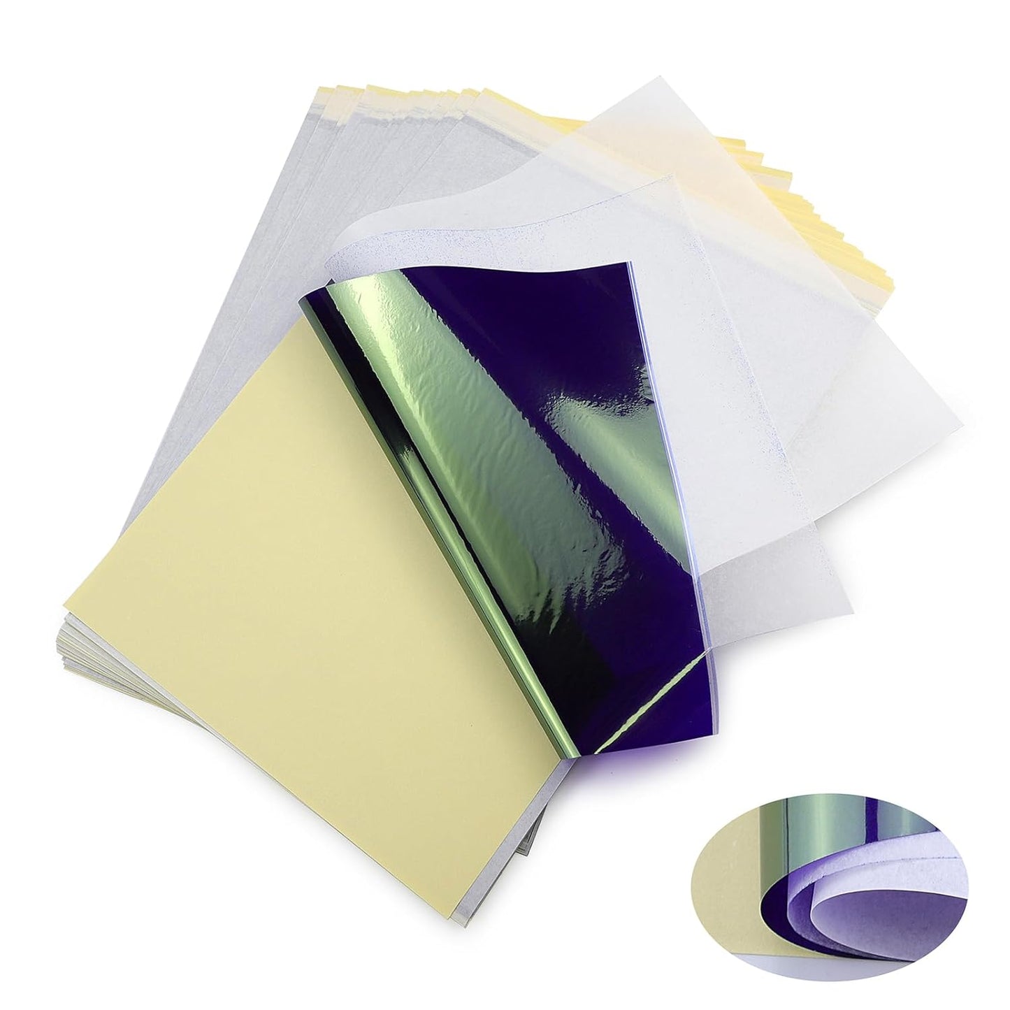 50 Sheets Tattoo Transfer Paper - Effortless Tattoo Stencils! ~ LIUMATE