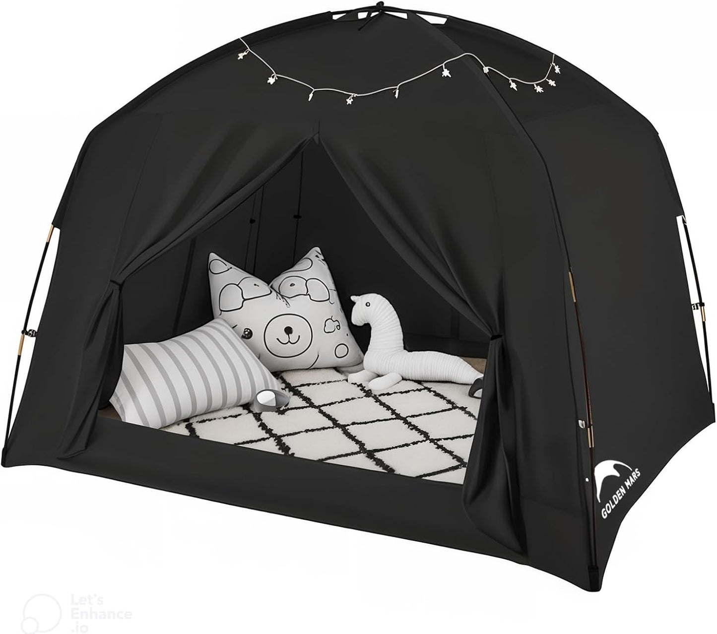 Bed Tents for Kids and Adults - Portable Blackout Canopy Tent