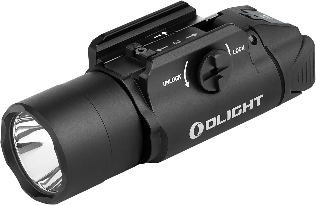 OLIGHT PL Turbo Weaponlight: 800-Lumen Tactical Flashlight