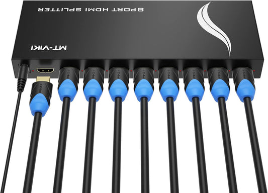 MT-VIKI 4K 1x8 HDMI Splitter for Multi Monitor Outputs