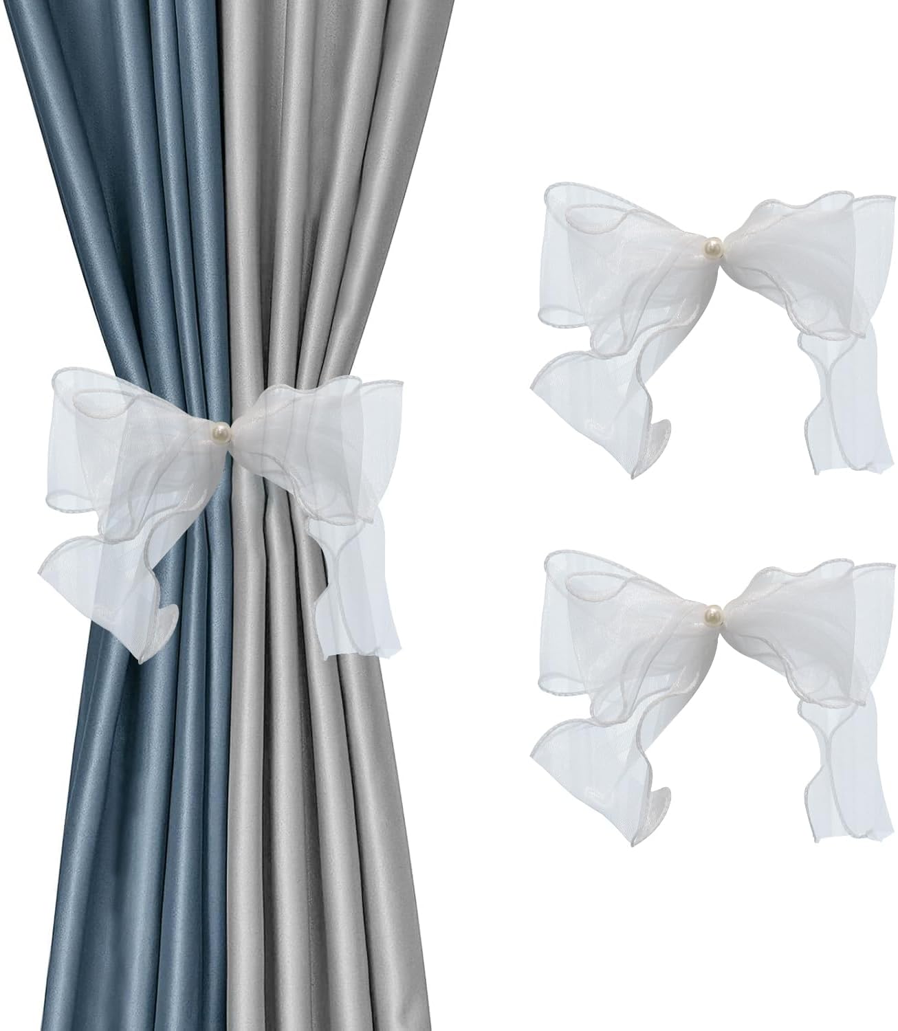 Boho Chic Curtain Tiebacks - Set of 2