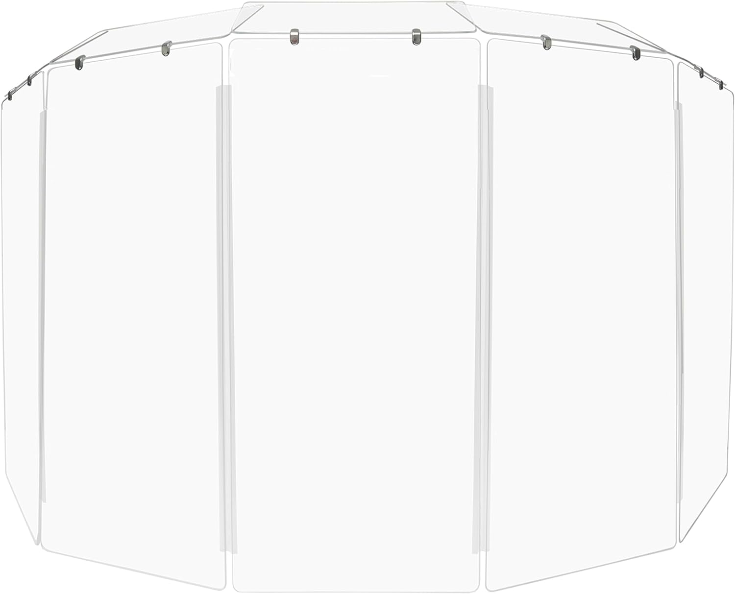 Premium 4ft Drum Shield with Deflectors for Superior Sound Control
